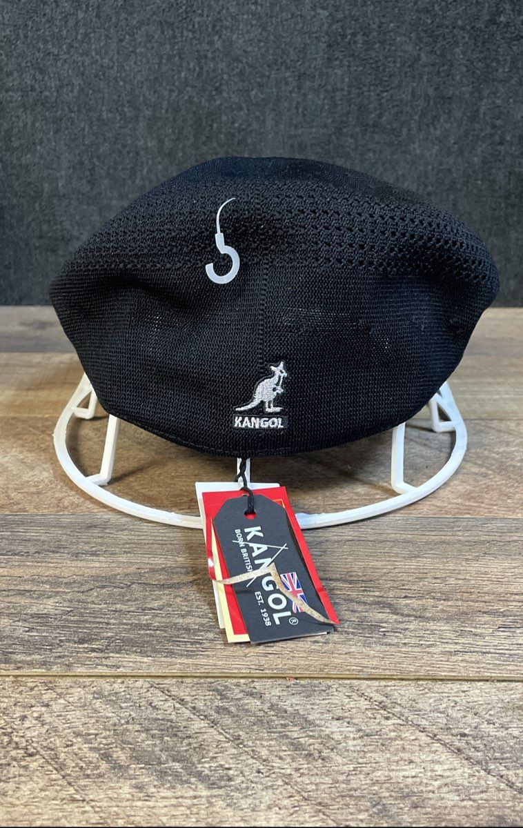 Kangol Tropic 504 Ventair Ivy Cap Black Small NWT