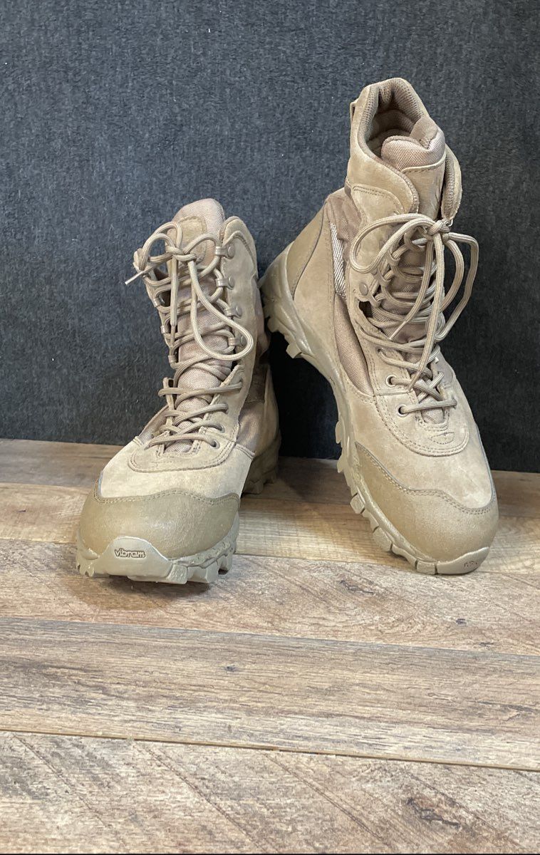 Blackhawk Warrior Wear Desert Ops Boot Tan Suede Tactical Combat Size 10