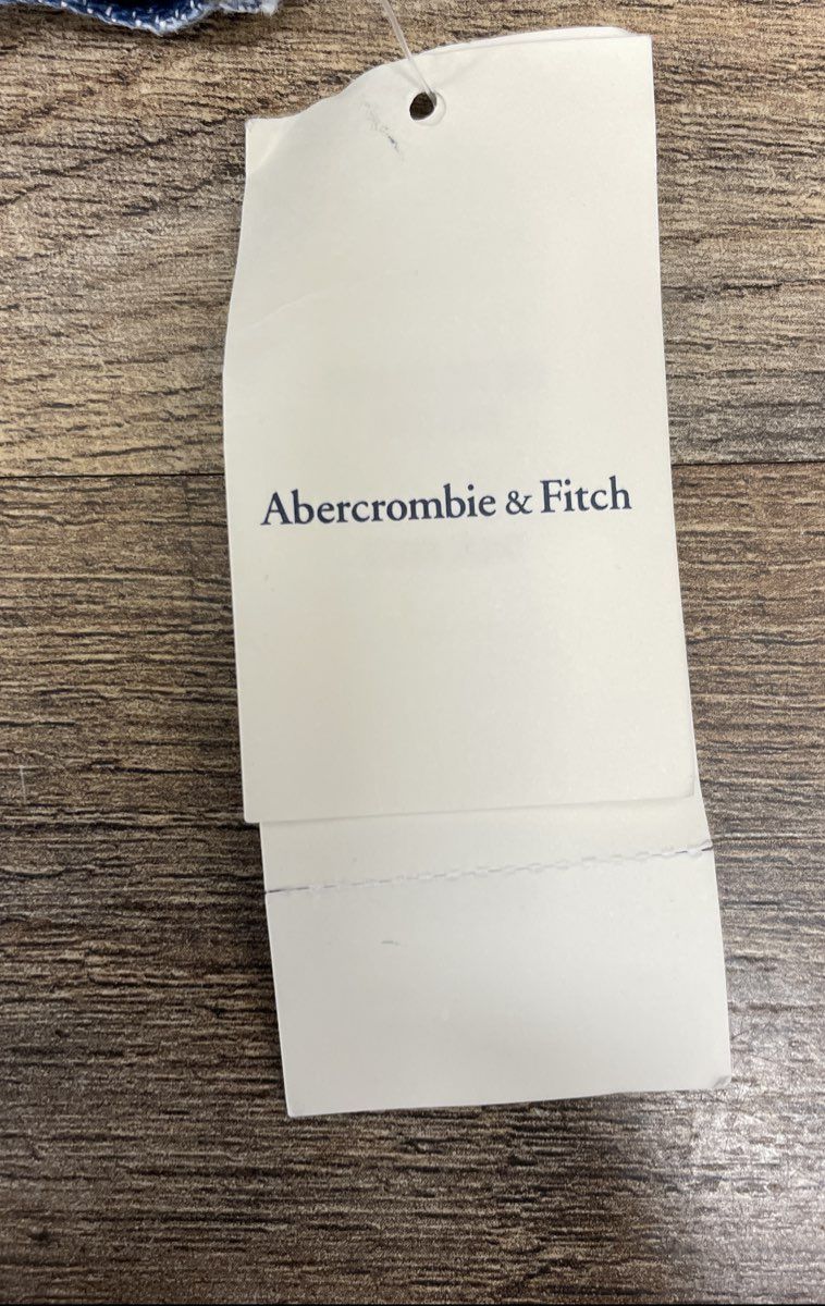 Abercrombie & Fitch Women's '90s Relaxed High Rise Curve Love Jeans Blue Sz 30