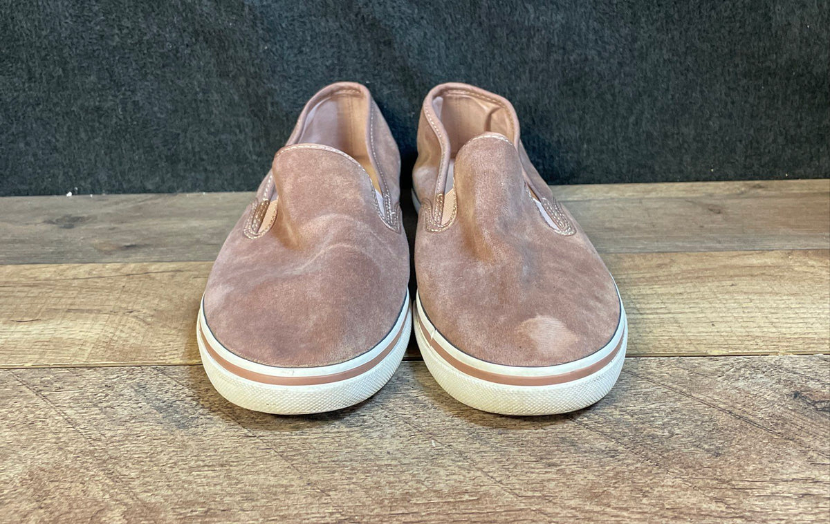 Lauren Ralph Lauren Janis Dusty Rose Slip-on Sneakers Women's Size 8B