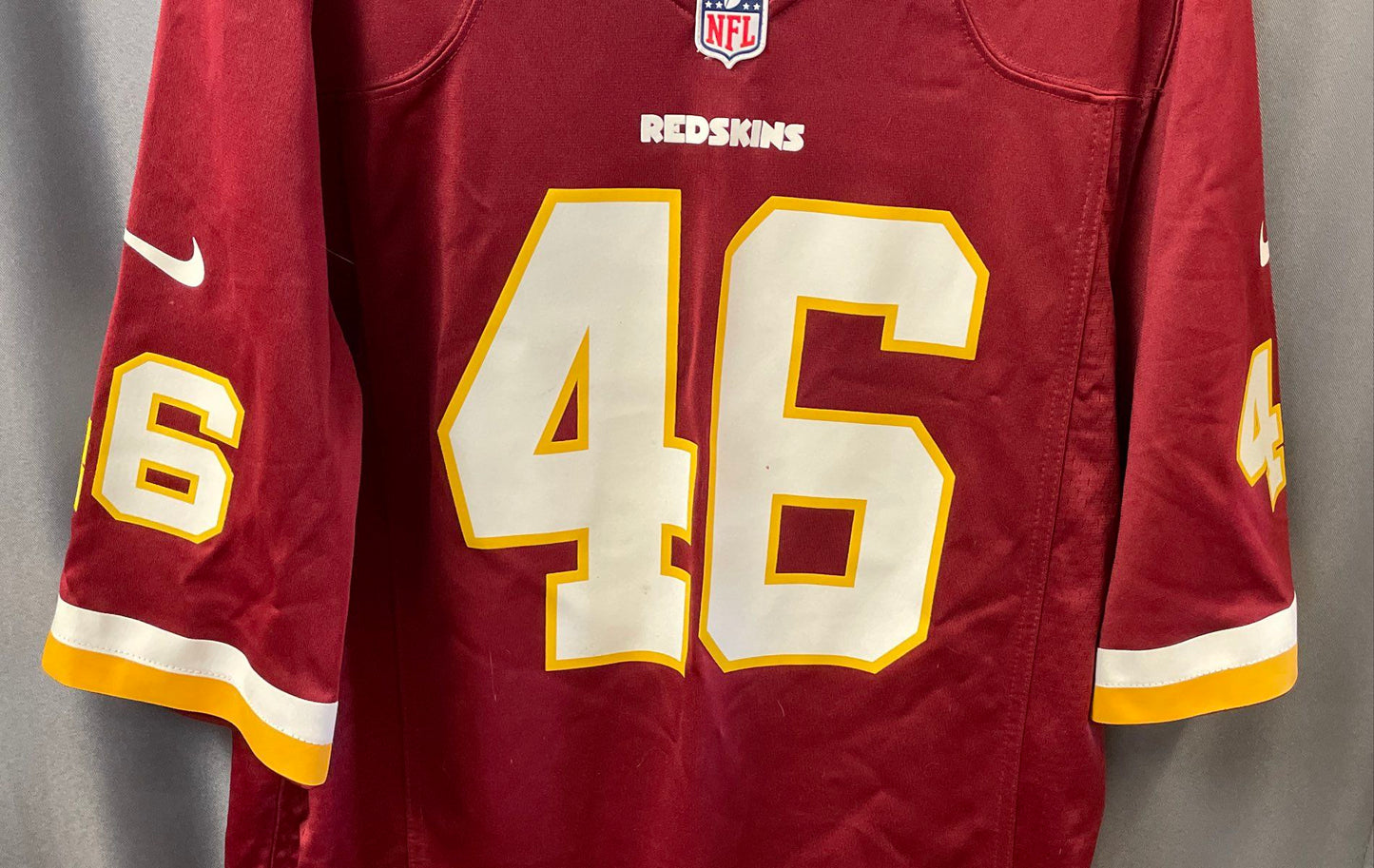Nike Men's Washington Redskins Alfred Morris #46 Burgundy Football Jersey Sz M