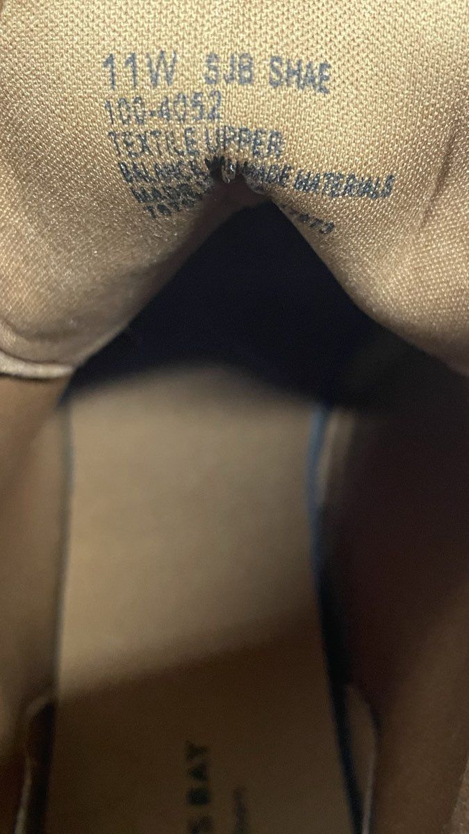 St. John's Bay Shae Brown Lace Up Memory Foam Ankle Boots Women's Size 11W