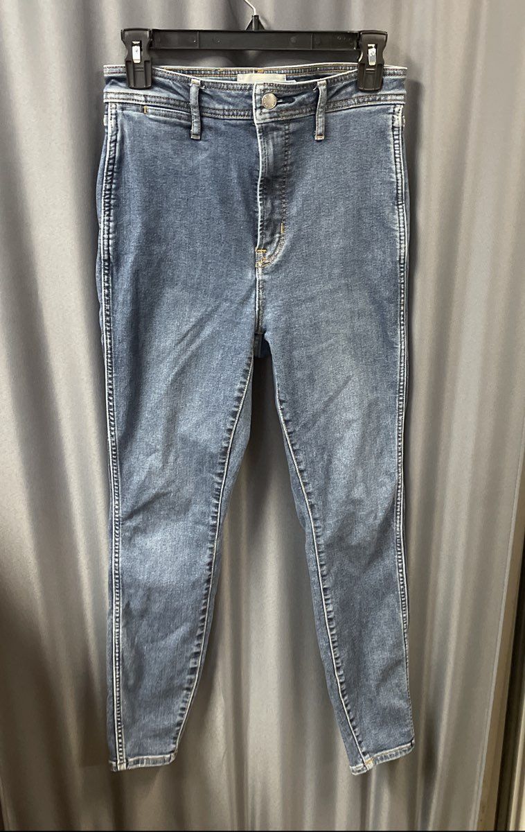 Everlane Women's The Way High Skinny Jeans Blue High Rise Sz 29 Regular