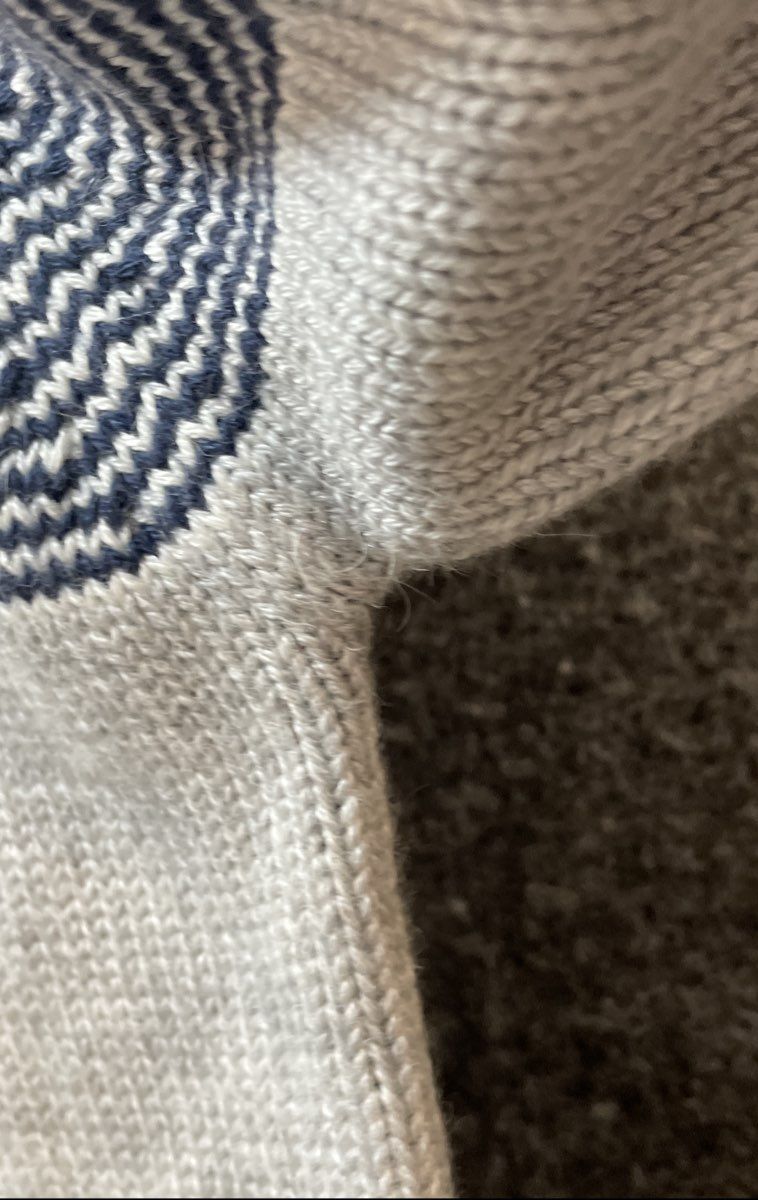 Mayoral Boys Blue White Gray Striped Knitwear Sweater NWT Sz 4