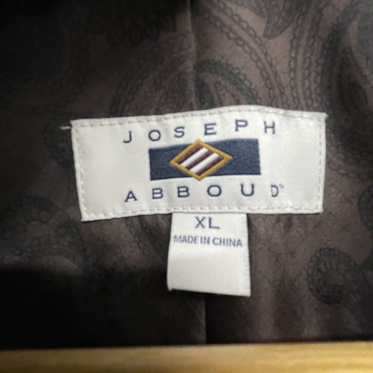 Joseph Abboud Men's Tan Corduroy Elbow Patch Blazer Sport Coat Size XL