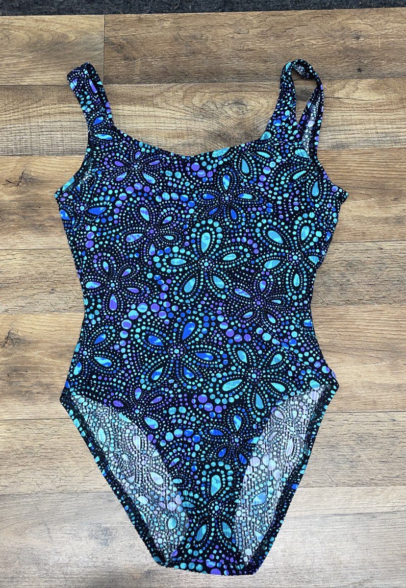 Lot of 3 Vintage 90s One Piece Swimsuits Cole of California Backflips Sz 6-12