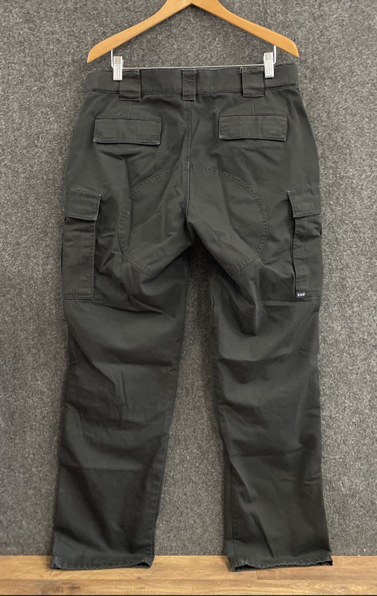 5.11 Tactical Women's Black Cargo Pants Reinforced Knees Size US 14 Long