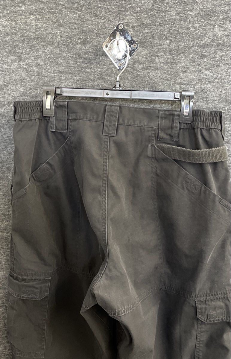 5.11 Tactical Men's Black Ripstop Cargo Tactical Pants Sz 36x32