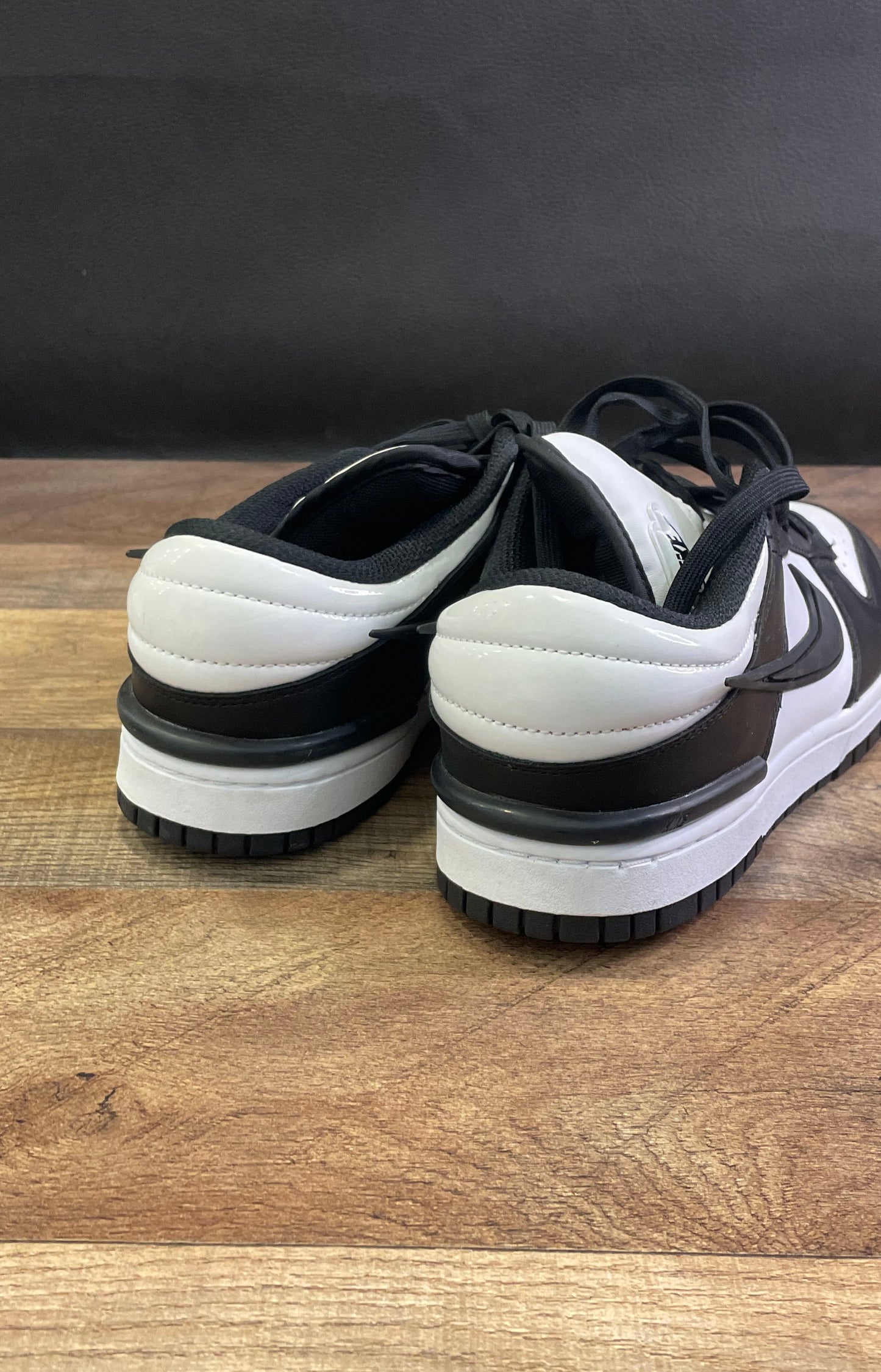 Nike Dunk Low LX Black White Sneakers Women's Size 9.5