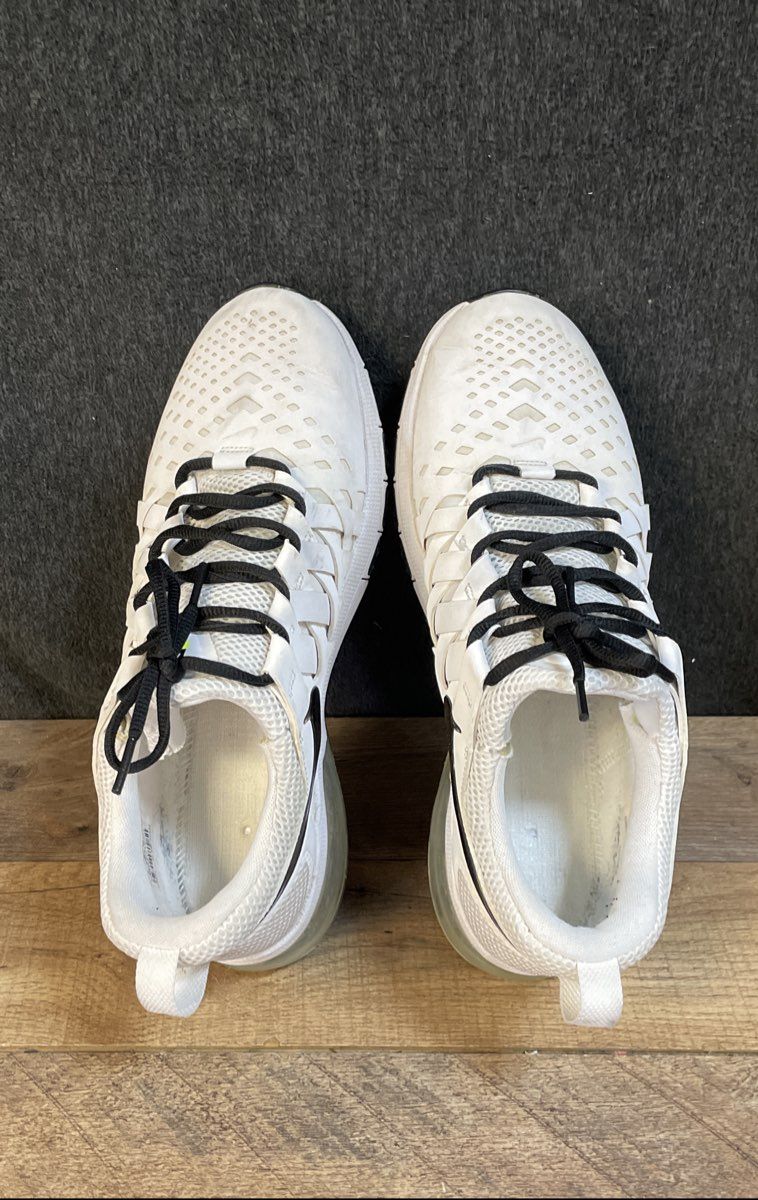 Nike Fingertrap Max White Black Men's Training Shoes Sneakers Size 9