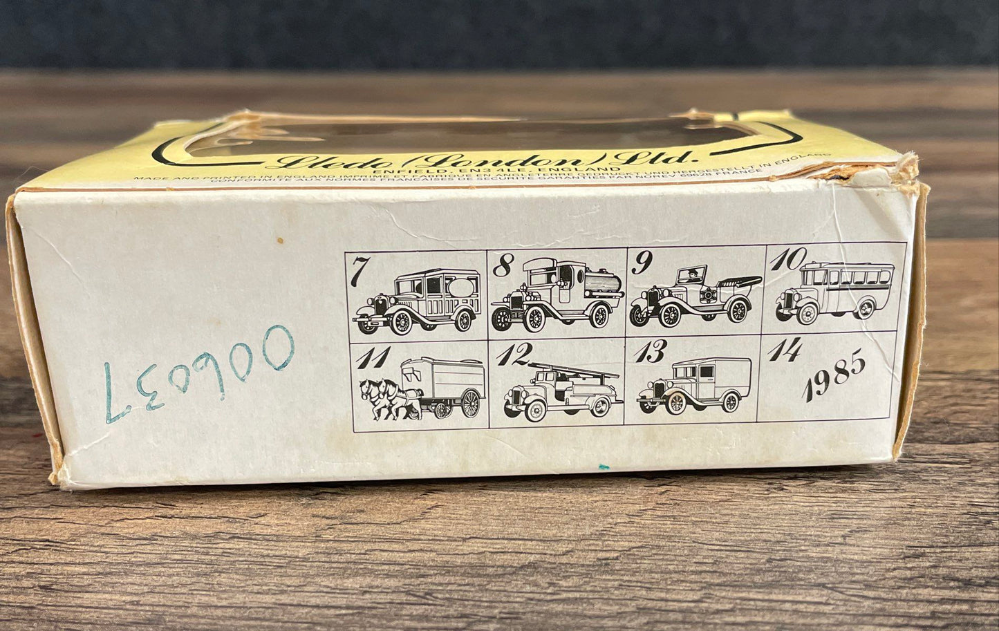 1983 Lledo Days Gone Murphy's Crisps Van New in Box Diecast Made in England