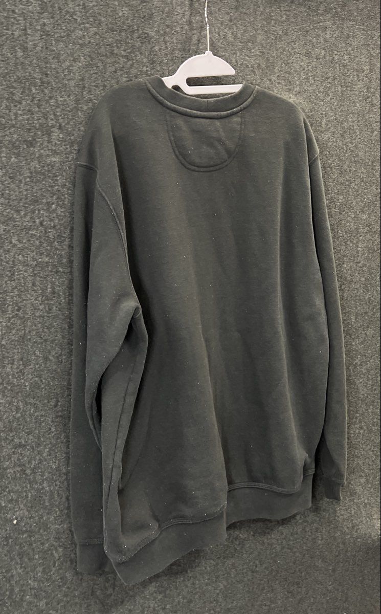 Carhartt Original Fit Crewneck Sweatshirt Black Lion Head Graphic Sz L