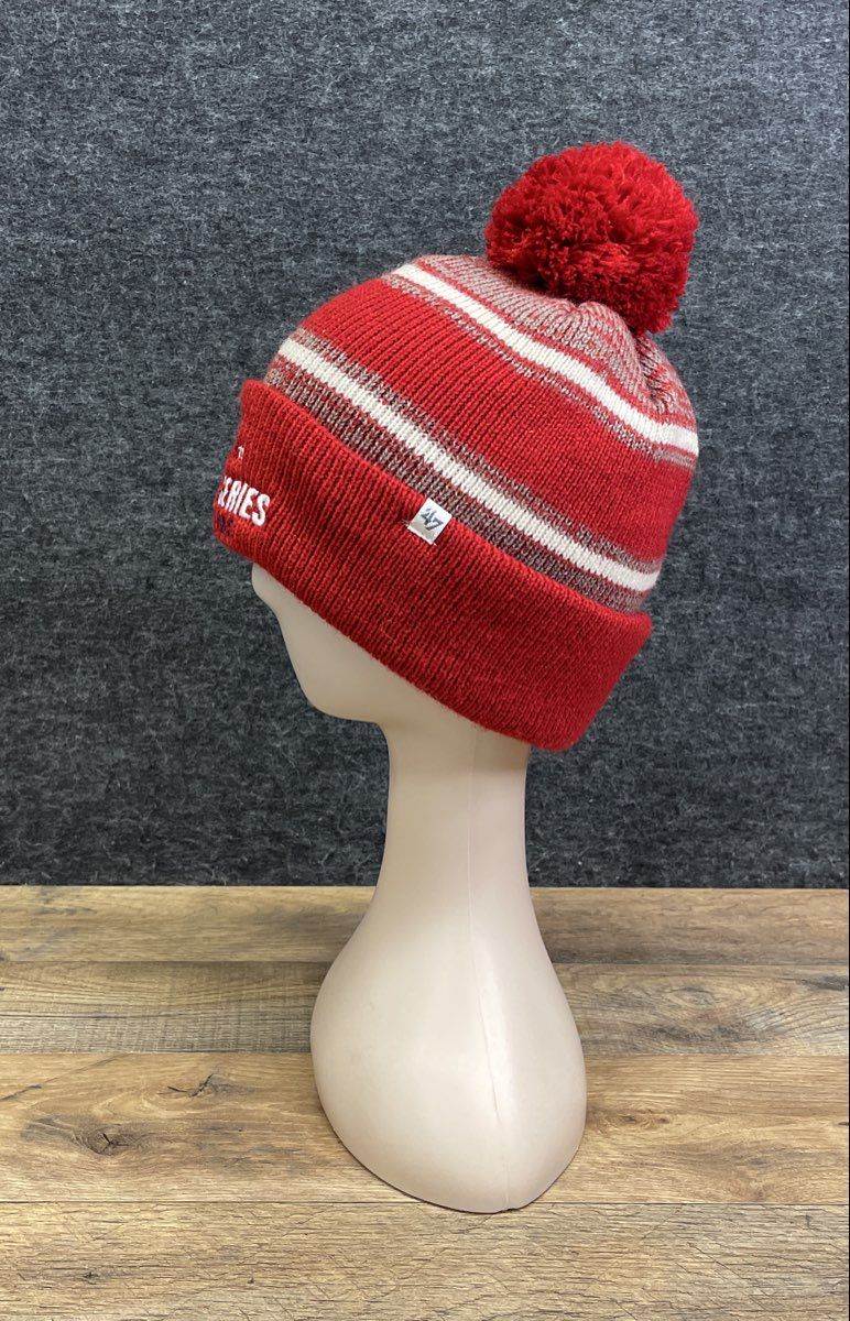'47 Brand Washington Nationals 2019 World Series Champions Beanie Red Hat OS