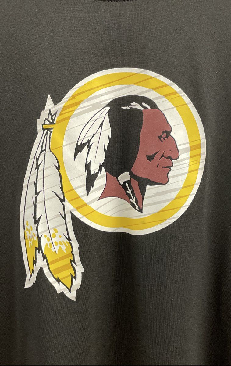 NFL Team Apparel Men's Washington Redskins Dark Gray TX3 Cool T-Shirt Size M