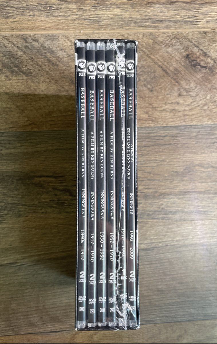 Baseball A Film By Ken Burns DVD Box Set PBS Documentary The Tenth Inning Sealed