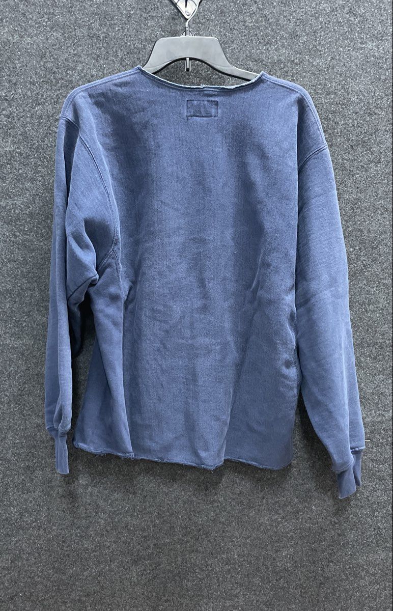 Vintage Y2K Steve & Barry's Men's Blue Camaro Sweatshirt Sz L