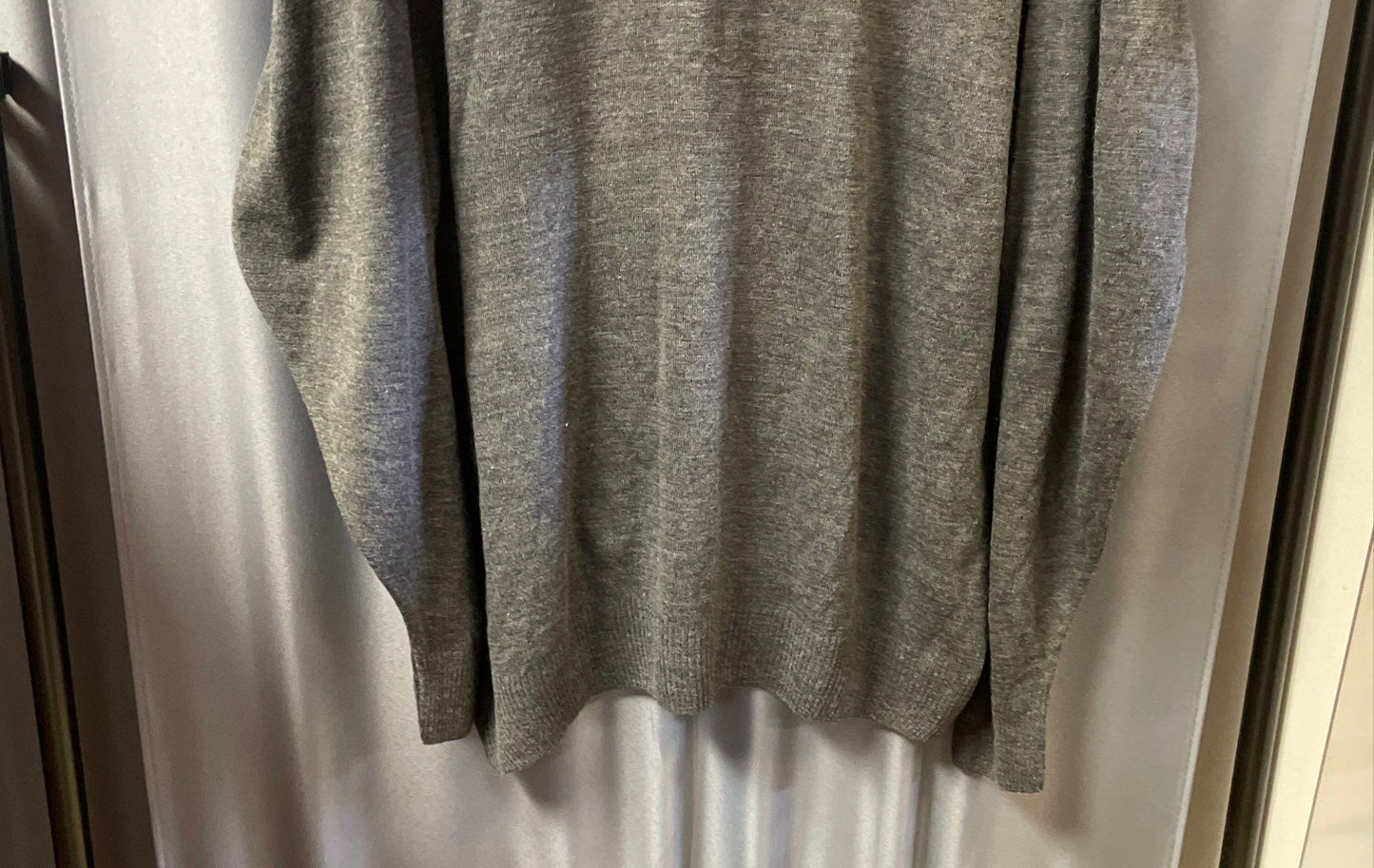 Dolce Roma Men's Charcoal Gray Wool Blend Turtleneck Sweater NWT Sz 2XL