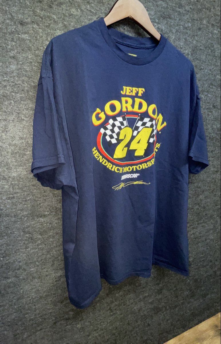 Jeff Gordon #24 Hendrick Motorsports NASCAR Racing T-Shirt Sz XXL
