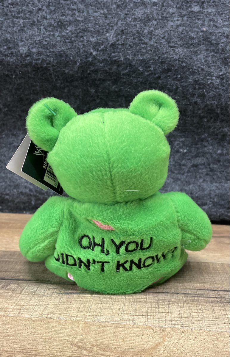 1999 WWF Attitude Bear BA Billy Gunn Plush Ltd Ed Numbered 8632/10000 Tagged