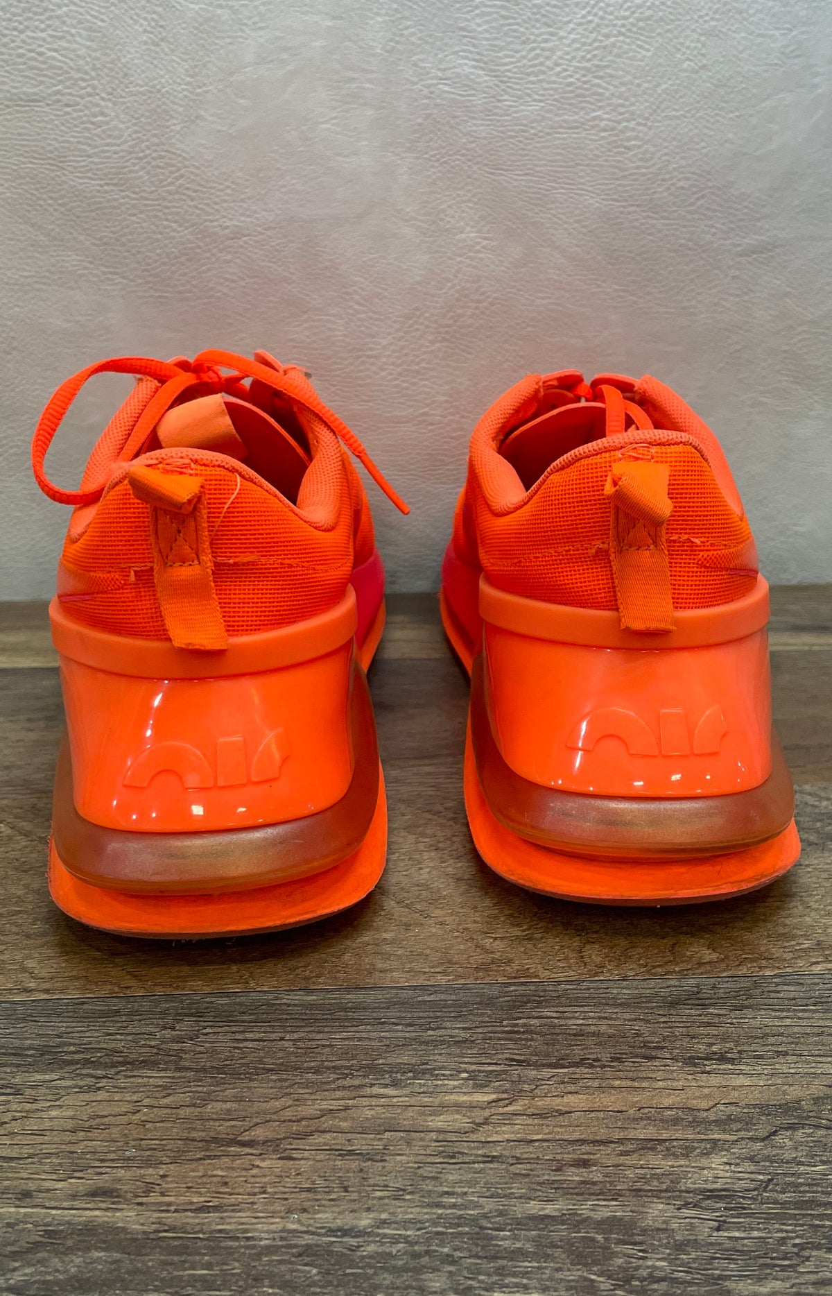 Nike Air Max Up Bright Crimson Orange Women's Running Sneakers Size 12