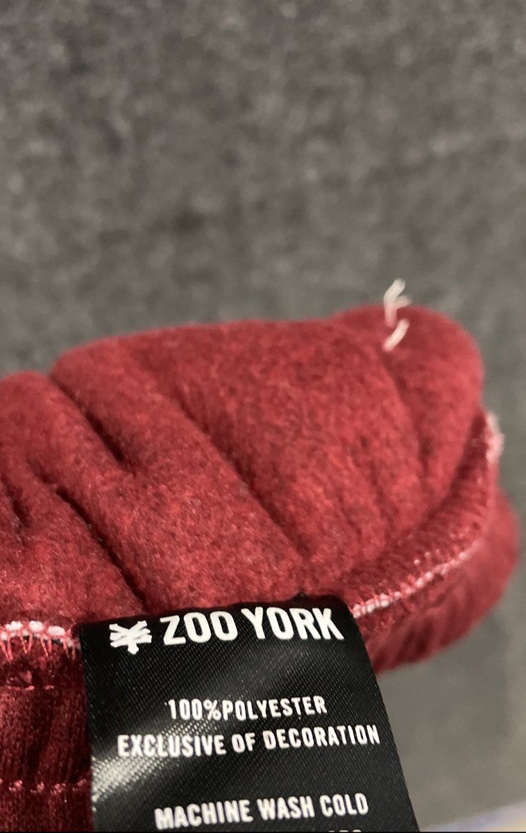 Zoo York Men's Jogger Pants Cordovan Heather NYC Cityscape Graphic NWT Sz M