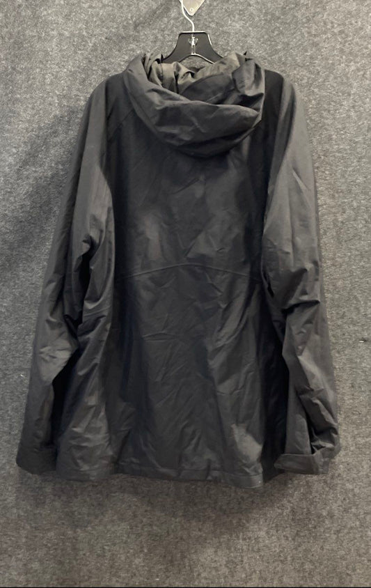 Columbia Women's Jacket Black Interchange Omni-Heat Hooded Full Zip Sz XXL