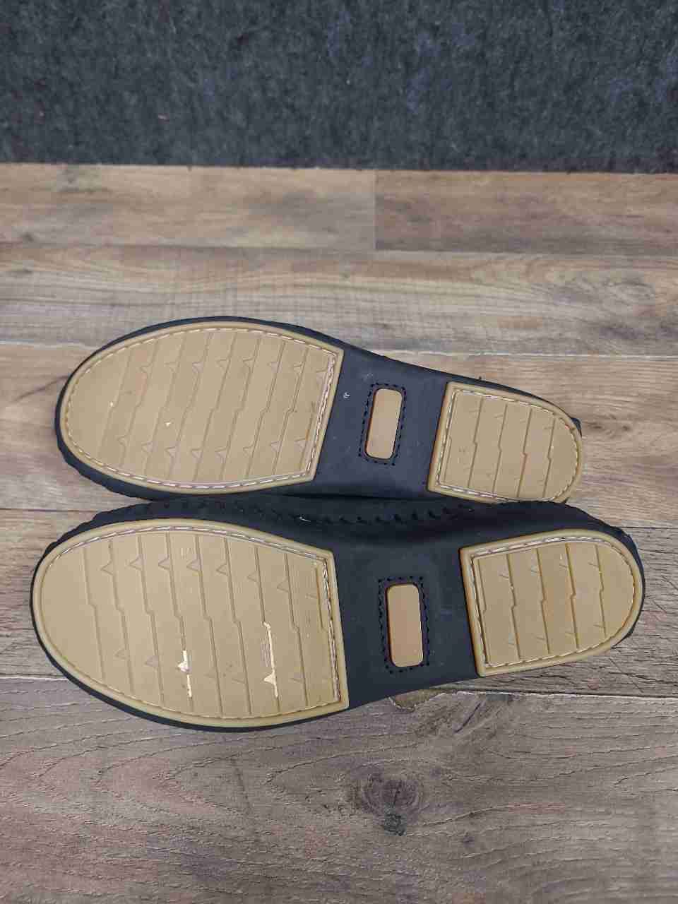 La Plume Black Leather Two-Strap Slide Sandals Made in Italy Size 37