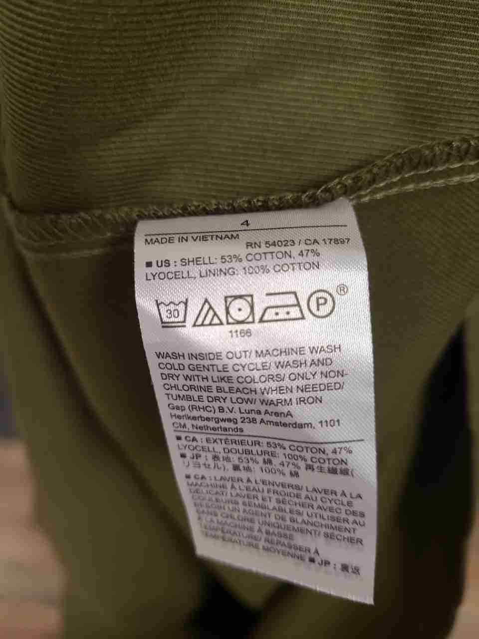 Banana Republic Women's Olive Midi Dress Sleeveless Button Front Sz 4 NWT