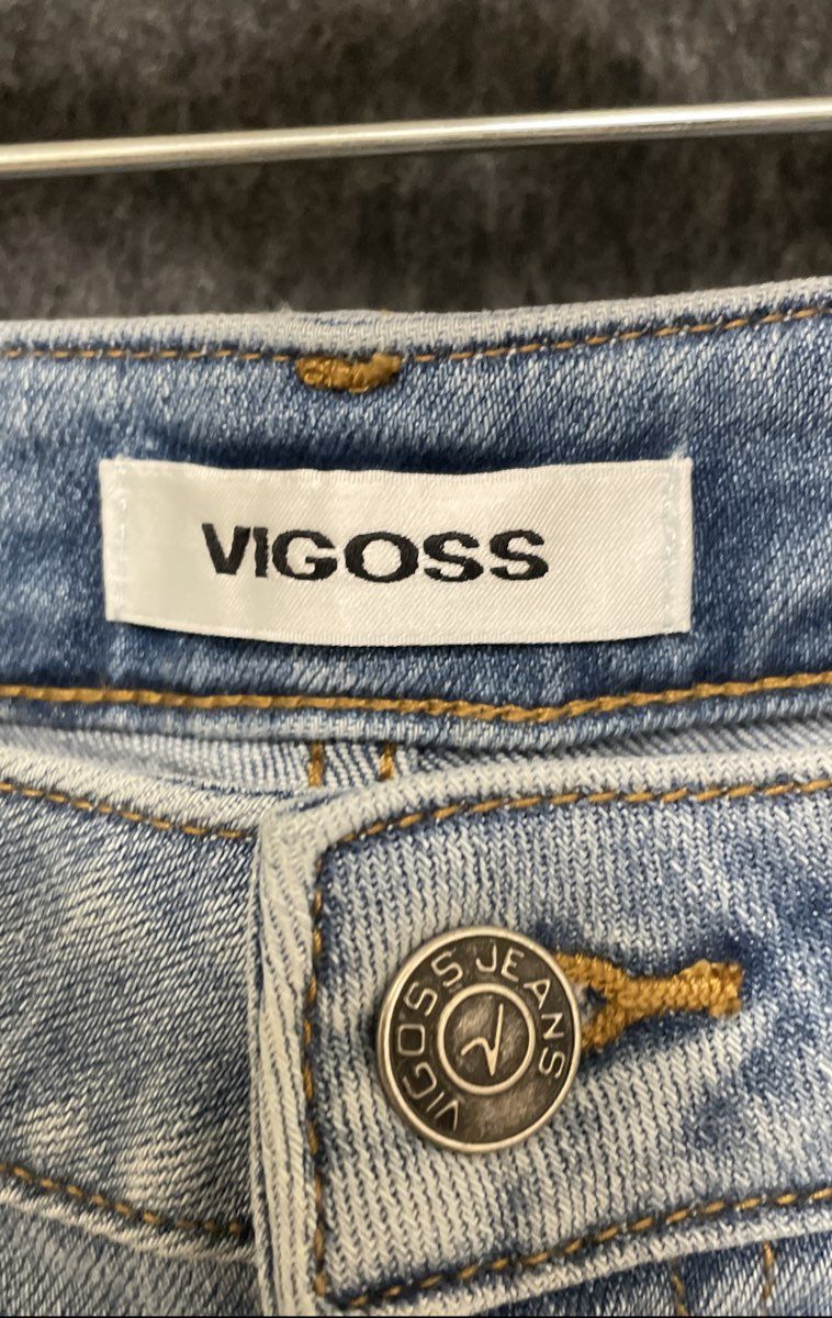 ViGoss Women's Marley Crop Boot Cut Light Wash Mid Rise Jeans NWT Sz 29