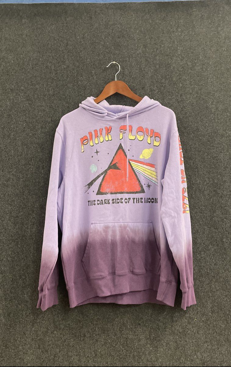 Pink Floyd Dark Side of the Moon 1973 Tour Hoodie Reprint Perryscope Sz L
