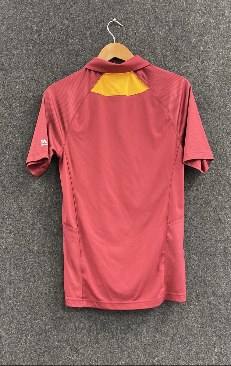 Majestic Men's Washington Redskins Burgundy Cool Base Short Sleeve Polo Sz S