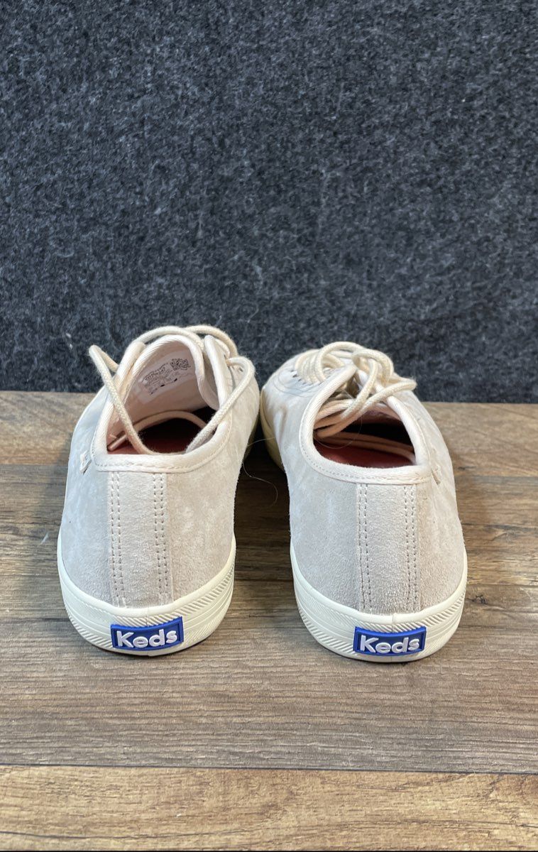 Keds Kickstart Blush Pink Suede Lace Up Sneakers Women's Size 8.5