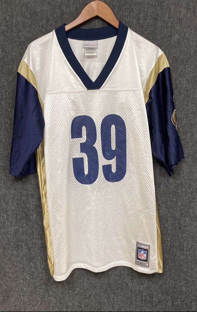 Reebok St. Louis Rams S. Jackson #39 White NFL Football Jersey Men's Size M