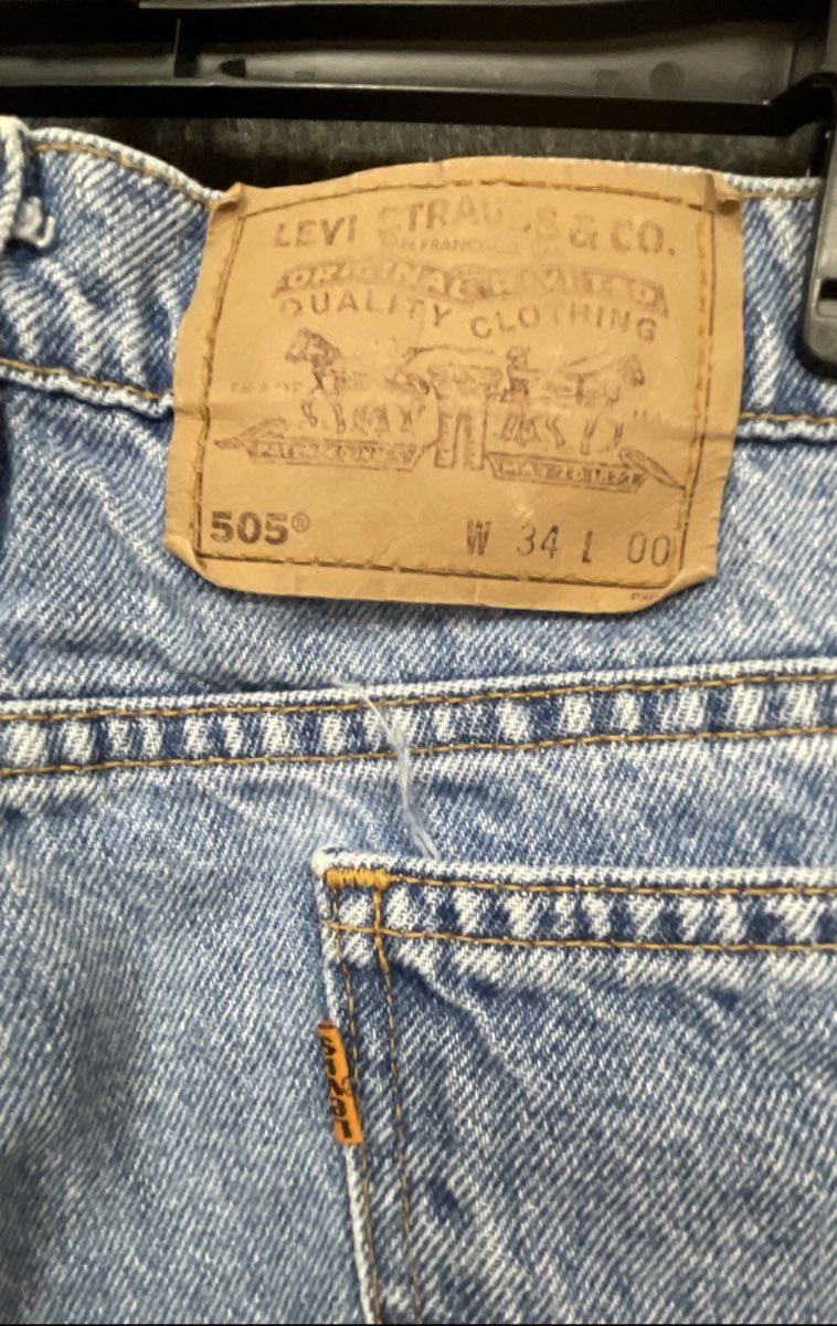 Blue Levi Shorts - Size 34