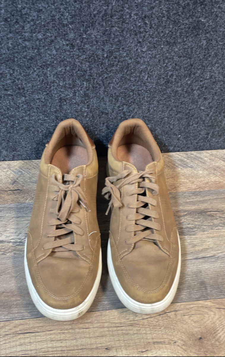 Steve Madden Men's Madden Tan Brown Low Top Sneakers Size 13