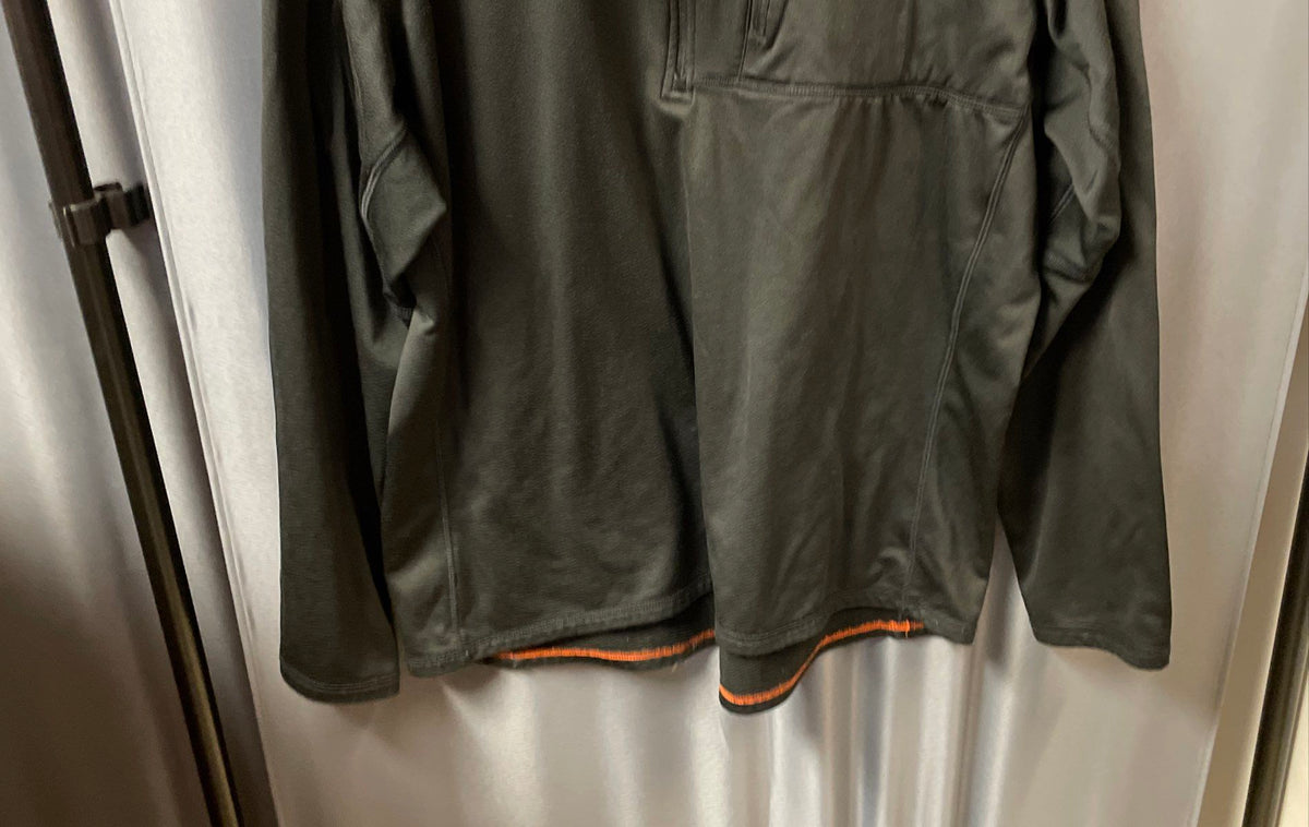 5.11 Tactical Men's Black 1/2 Zip Pullover Mock Neck Chest Pocket Sz XL