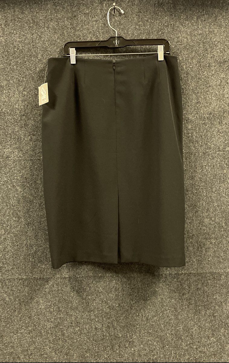 Kasper Women's Black Professional Stretch Pencil Skirt NWT Size 14