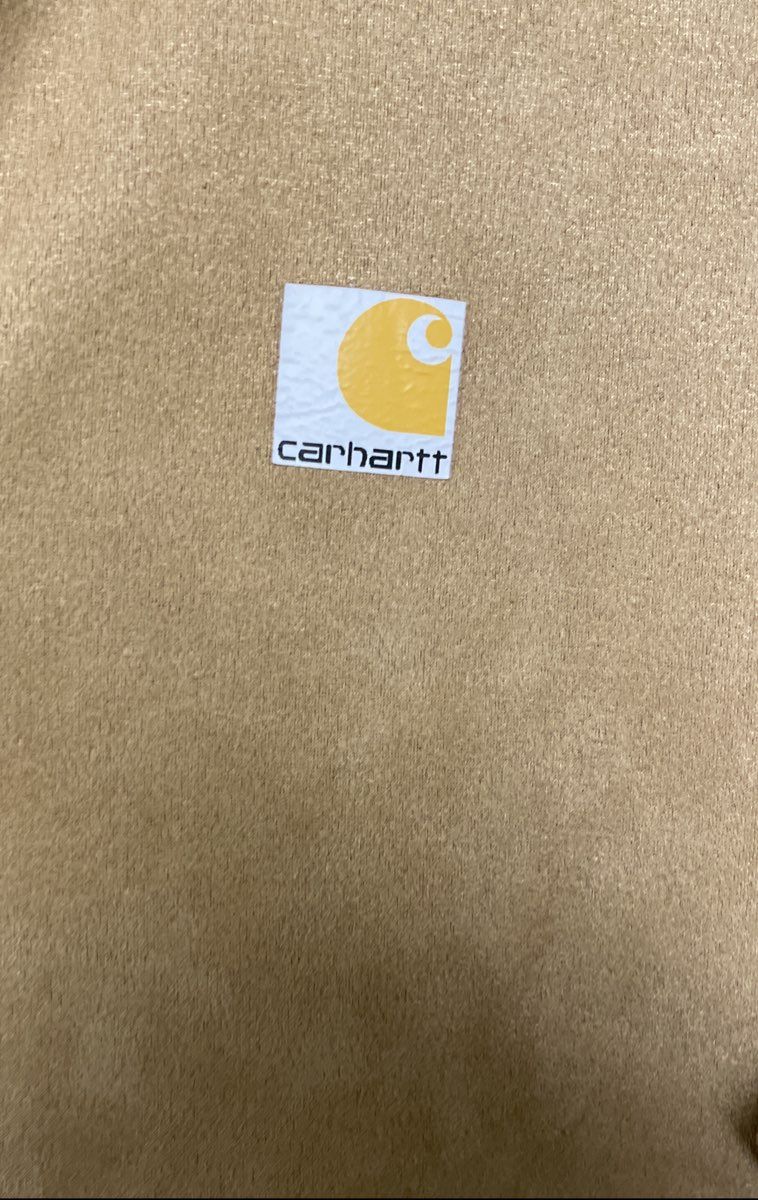 Carhartt Men's Tan 1/4 Zip Sherpa Lined Fleece Pullover Jacket Sz 2XL