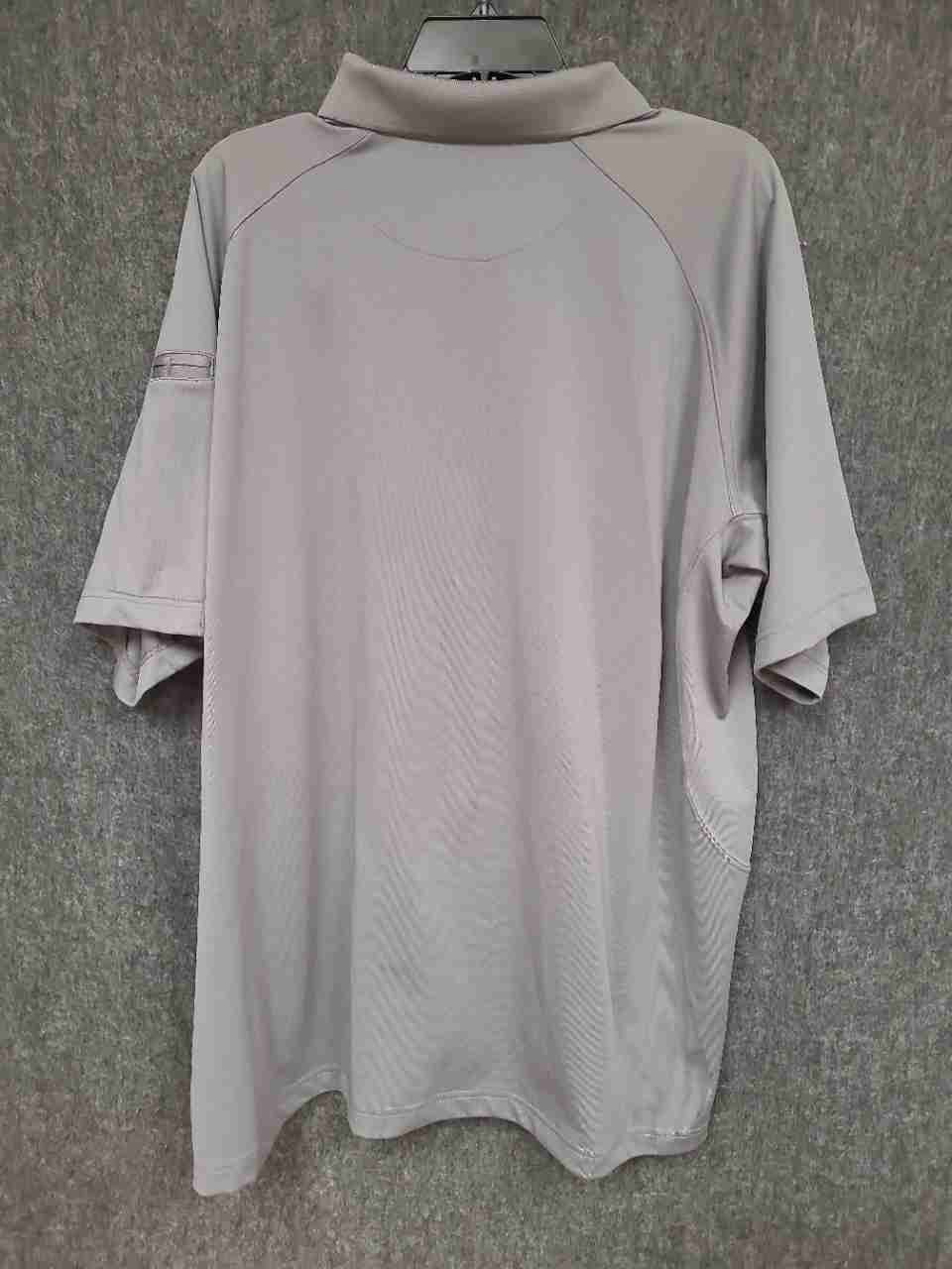 5.11 Tactical Men's Gray Performance Short Sleeve Polo Shirt Sz 2XL