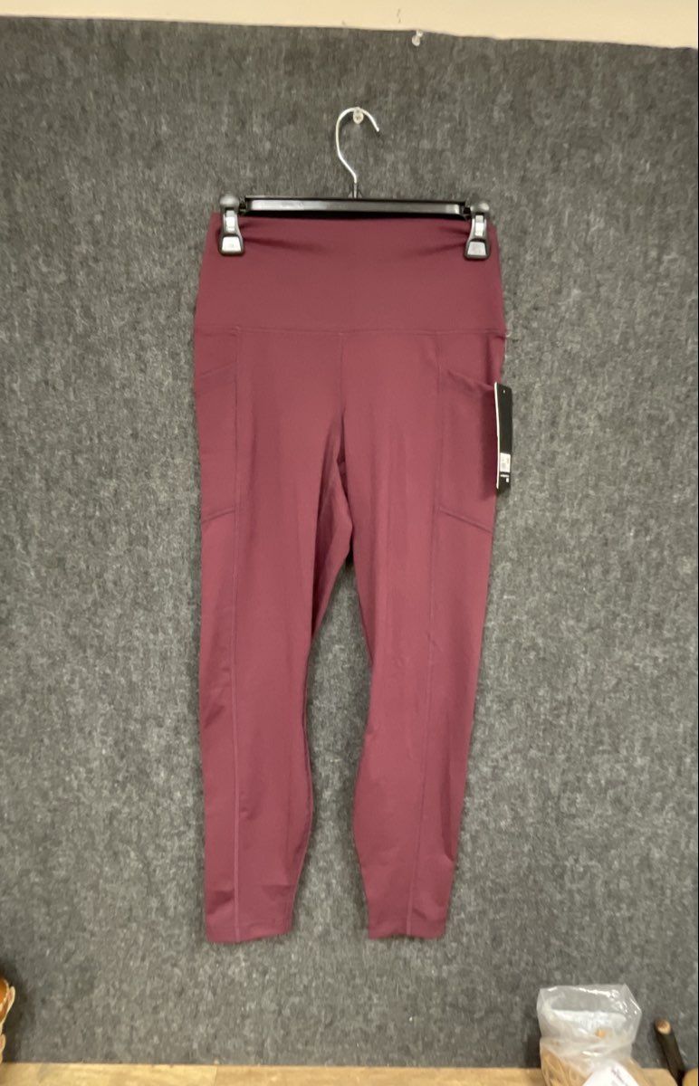 90 Degree by Reflex Women's Cabernet Wonderlink Hi Rise Leggings NWT Sz M