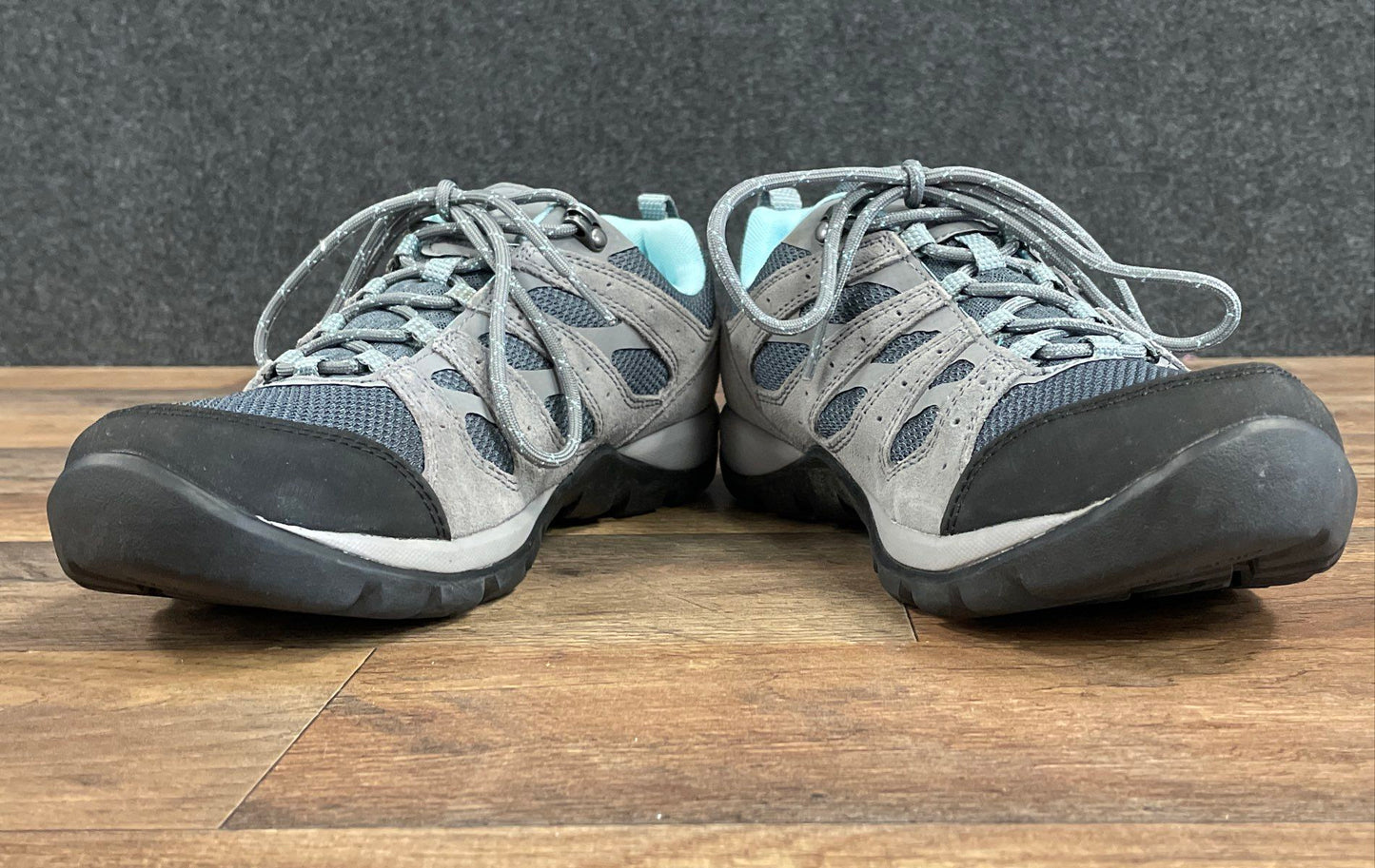 Columbia Redmond V2 Waterproof Graphite Iceberg Hiking Shoes Women's Size 9.5