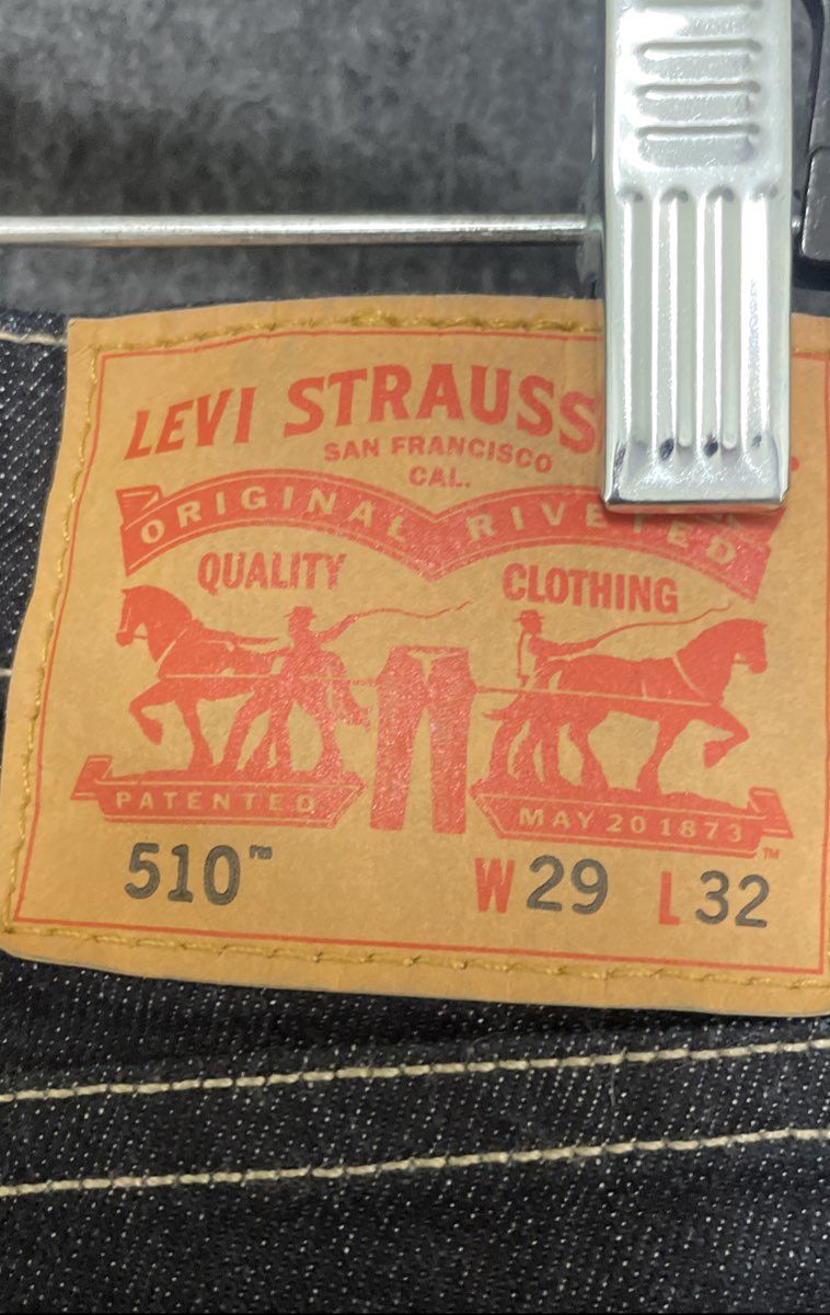 Levi's Men's 510 Skinny Fit Dark Wash Stretch Denim Jeans 29x32