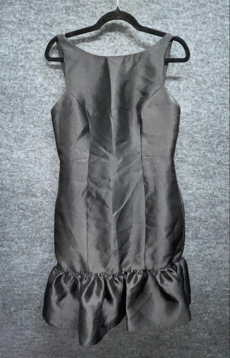 Cynthia Rowley Women's Black Ruffle Dress & Blazer Glory Floral Jacket Sz 10