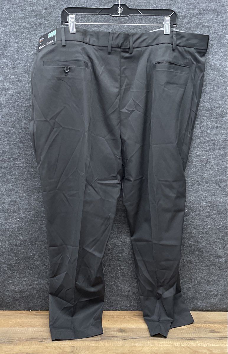 Walter Hagen Men's Black Perfect 11 Golf Dress Pants Big & Tall NWT Sz 46x30