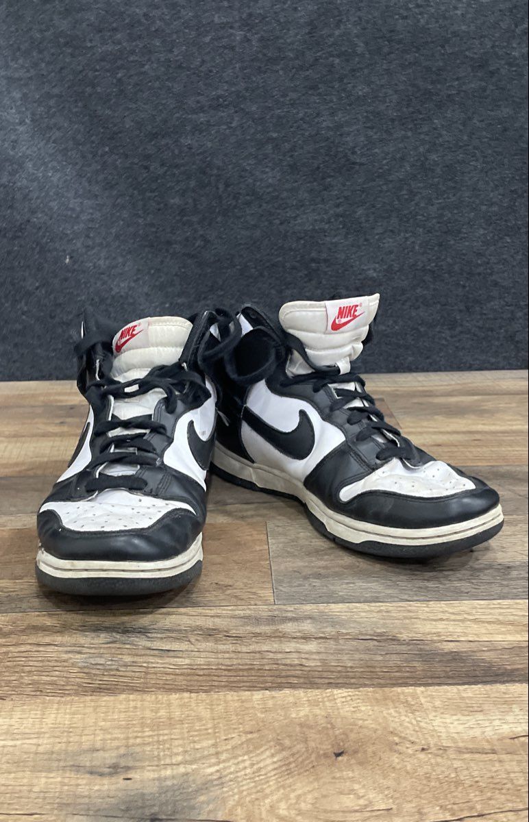 Nike Dunk High Retro Panda Black White Women's Sneakers Size 10