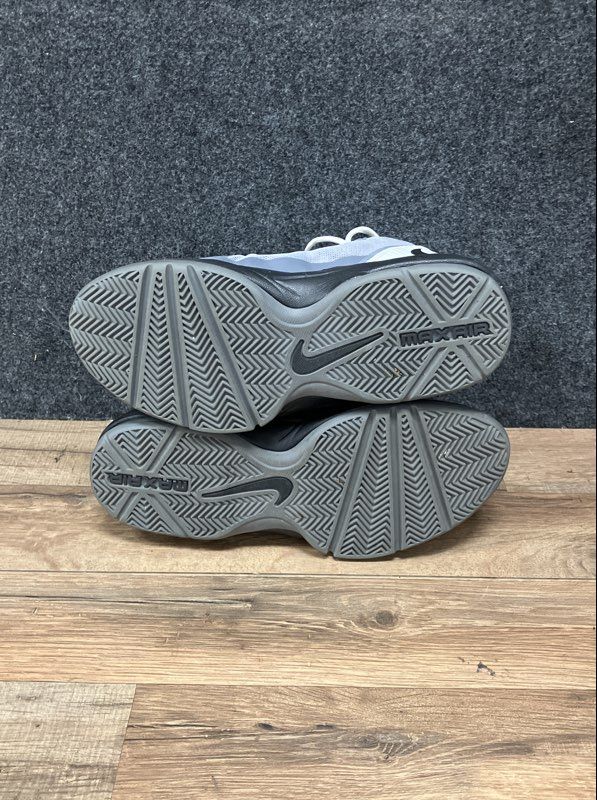 Nike Air Max Stutter Step 2 Grey White Black Basketball Shoes Size 9