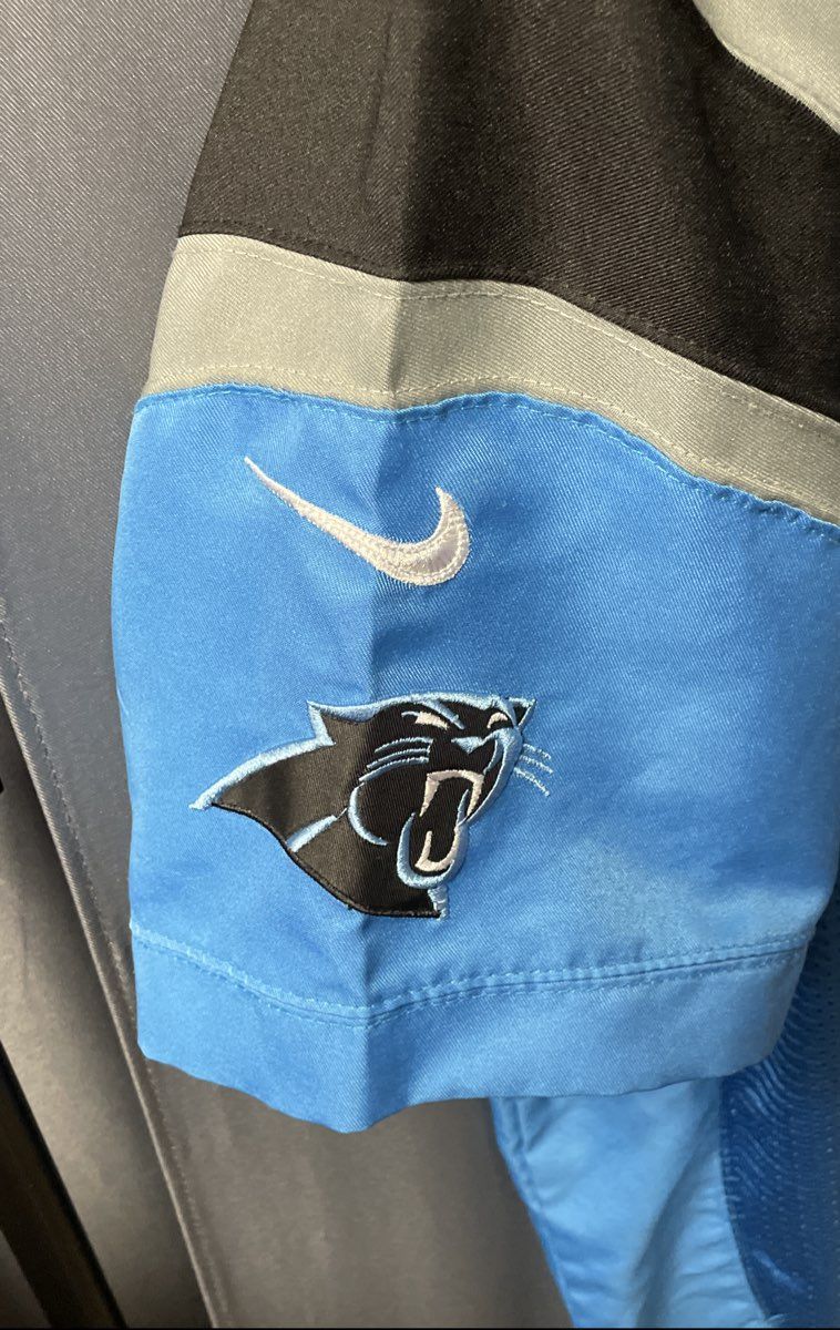 Nike Men's Carolina Panthers Christian McCaffrey #22 Blue NFL Jersey Size 52