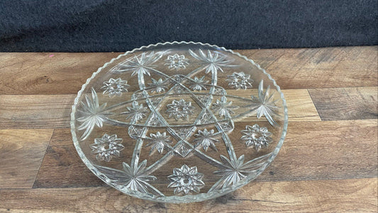 Vintage Style Anchor Hocking Early American Prescut "Star of Daivd"