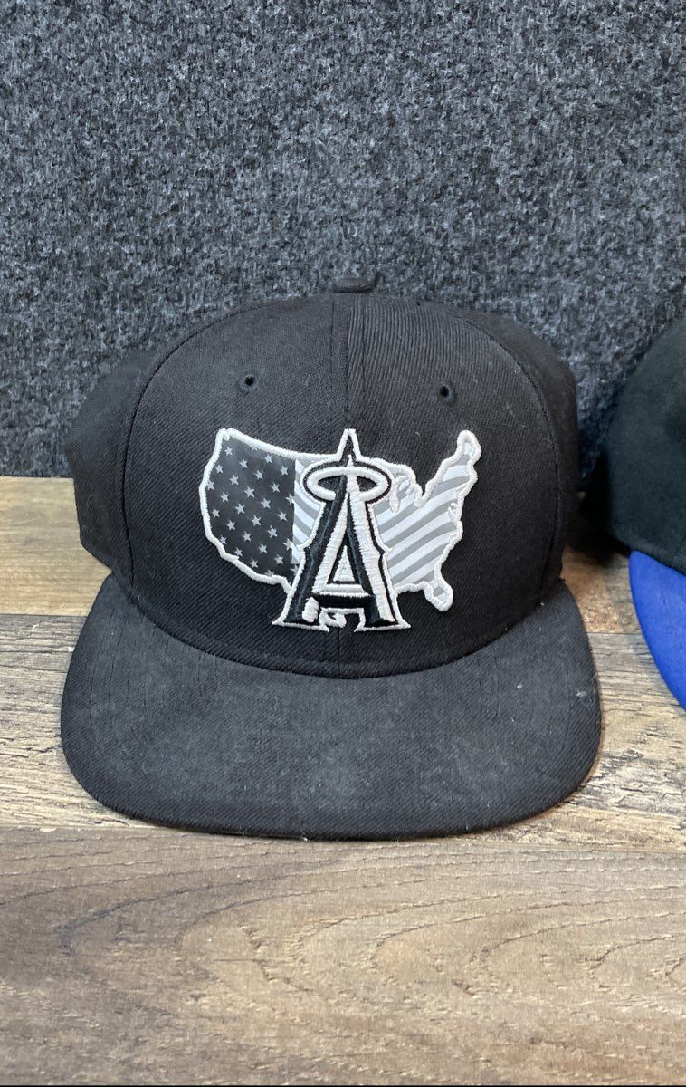 Baseball Hat Lot MLB MiLB Angels Mets Fredericksburg Nationals 4 Caps