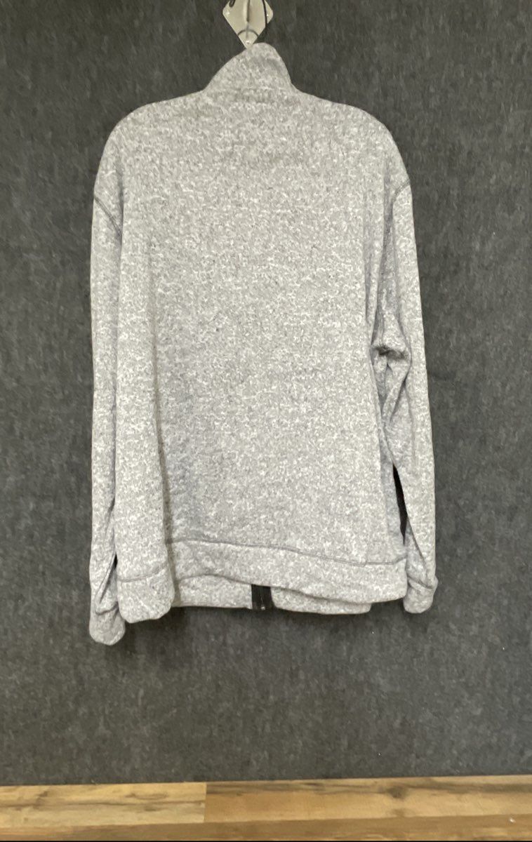 SONOMA Goods for Life Men's Gray Full Zip Fleece Sweater Jacket Sz XXL